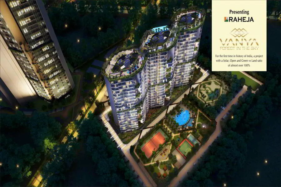Raheja Vanya – 3 BHK