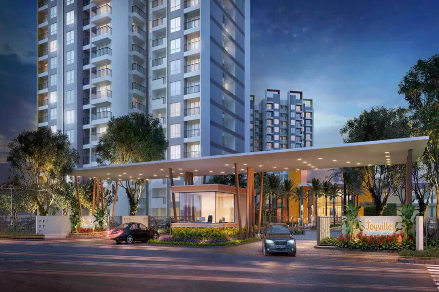 Shapoorji Pallonji – JOYVILLE – 3 BHK